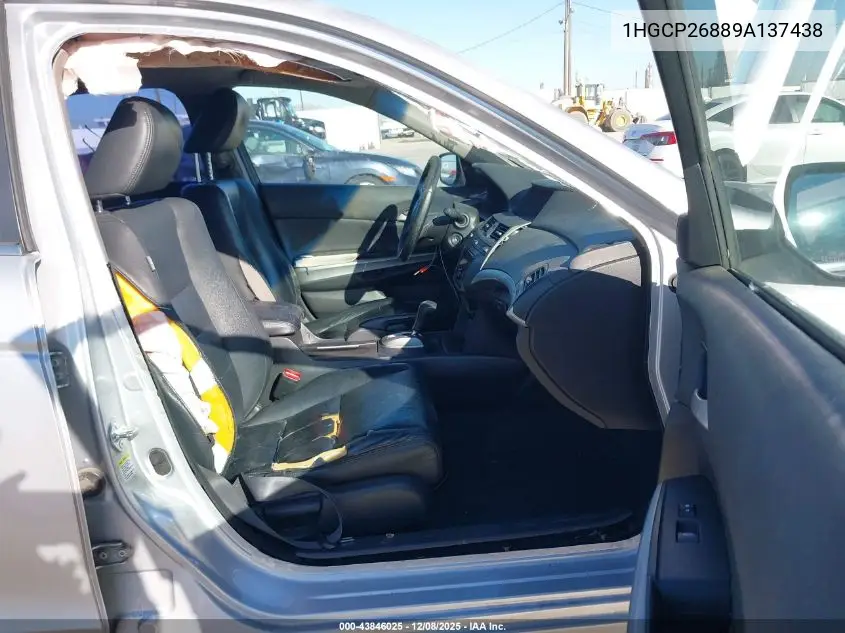 1HGCP26889A137438 2009 Honda Accord 2.4 Ex-L