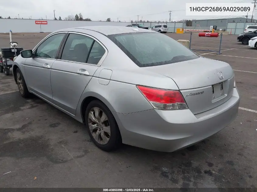 1HGCP26869A029089 2009 Honda Accord 2.4 Ex-L