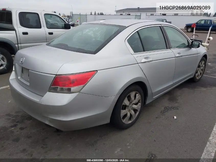 1HGCP26869A029089 2009 Honda Accord 2.4 Ex-L
