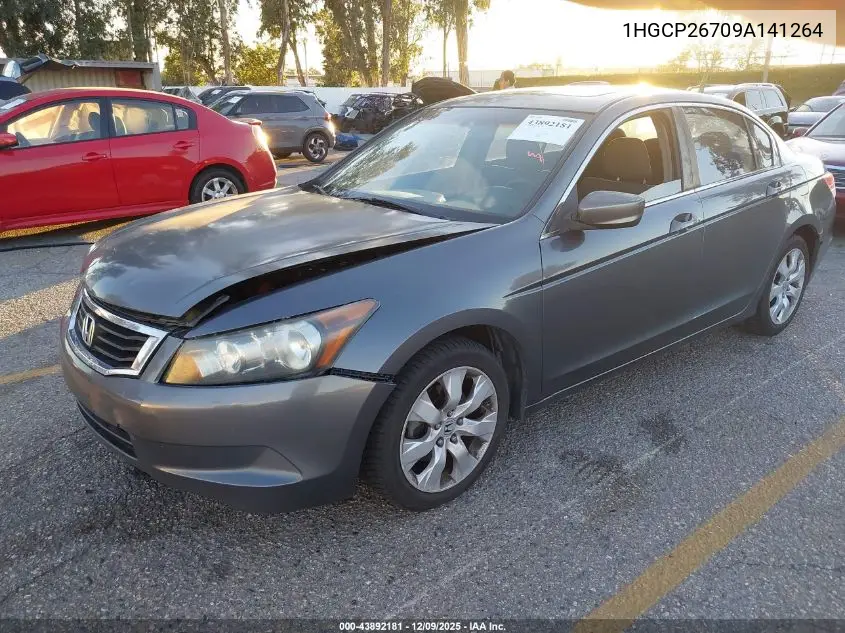 1HGCP26709A141264 2009 Honda Accord 2.4 Ex