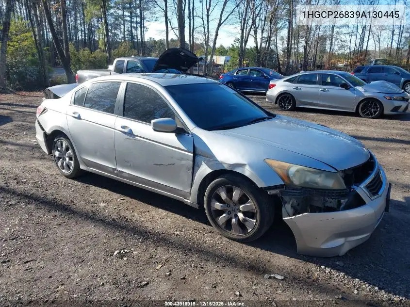 1HGCP26839A130445 2009 Honda Accord 2.4 Ex-L