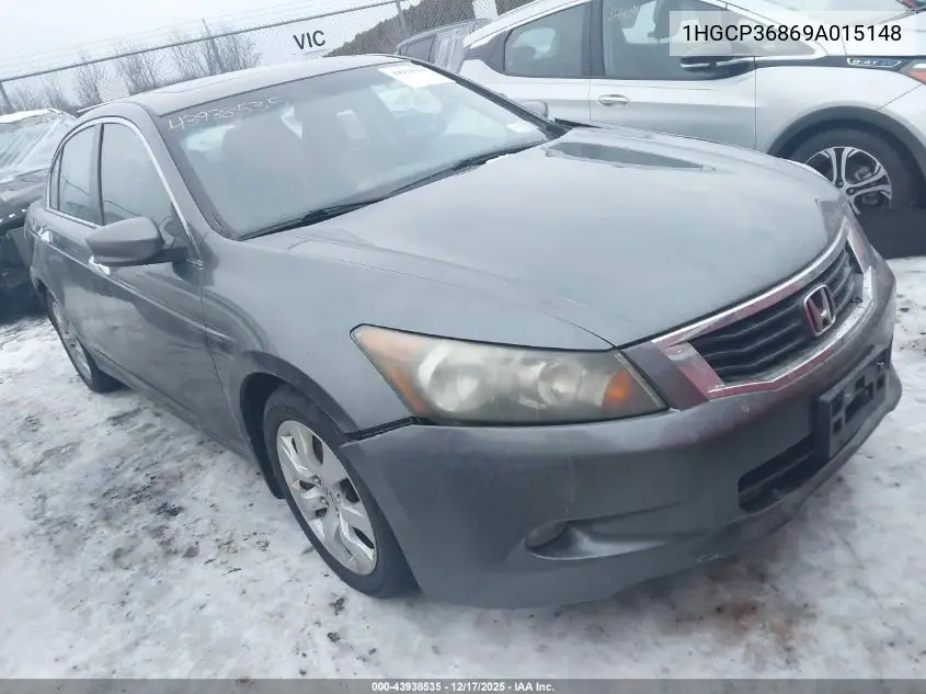 1HGCP36869A015148 2009 Honda Accord 3.5 Ex-L