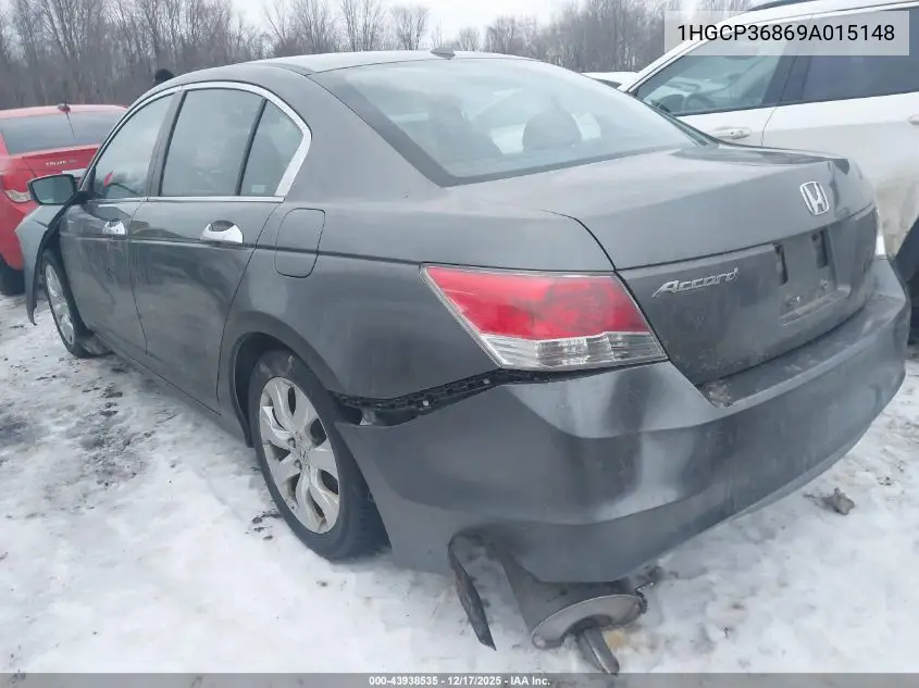 1HGCP36869A015148 2009 Honda Accord 3.5 Ex-L