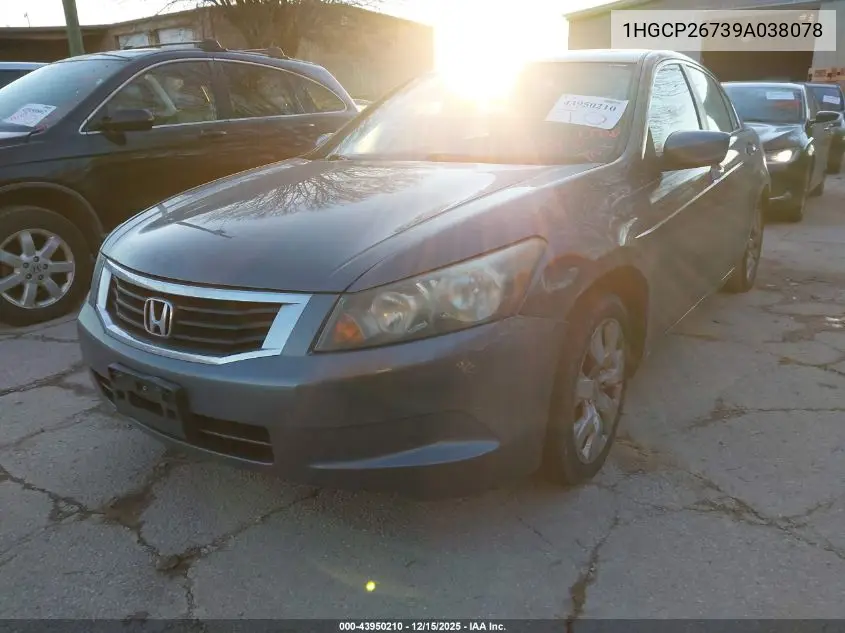 1HGCP26739A038078 2009 Honda Accord 2.4 Ex