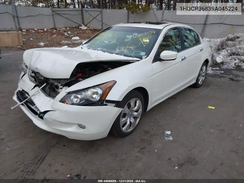 1HGCP36839A045224 2009 Honda Accord 3.5 Ex-L