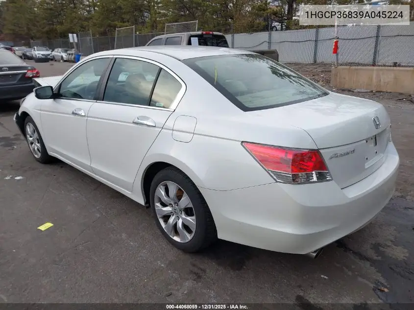 1HGCP36839A045224 2009 Honda Accord 3.5 Ex-L