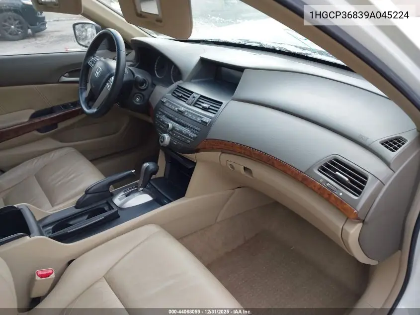 1HGCP36839A045224 2009 Honda Accord 3.5 Ex-L