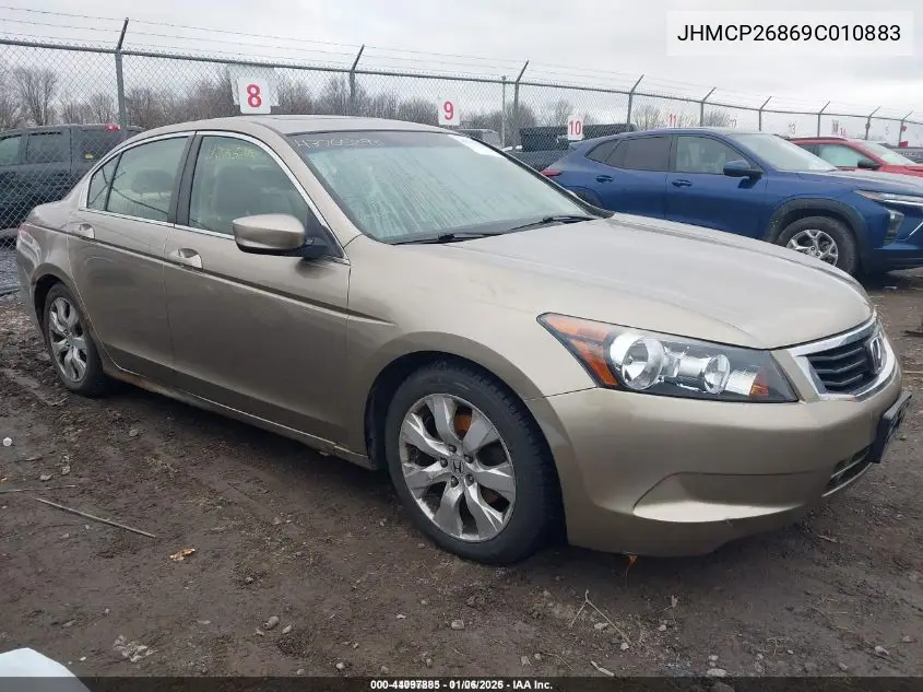 JHMCP26869C010883 2009 Honda Accord 2.4 Ex-L