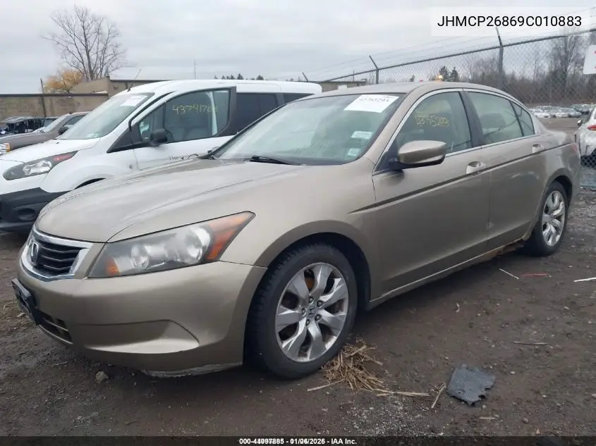 JHMCP26869C010883 2009 Honda Accord 2.4 Ex-L