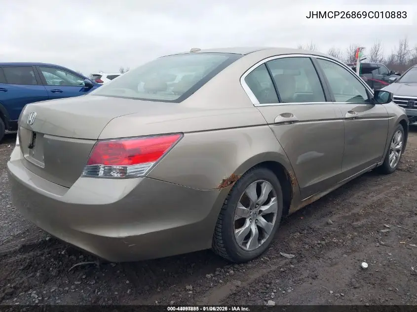 JHMCP26869C010883 2009 Honda Accord 2.4 Ex-L