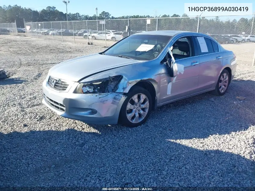 1HGCP36899A030419 2009 Honda Accord 3.5 Ex-L