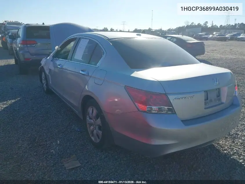 1HGCP36899A030419 2009 Honda Accord 3.5 Ex-L