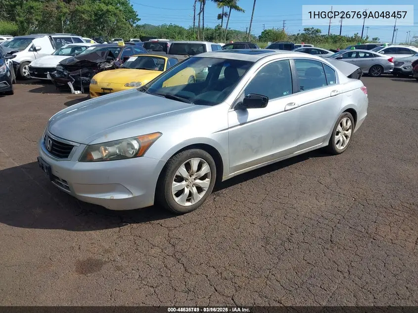1HGCP26769A048457 2009 Honda Accord 2.4 Ex