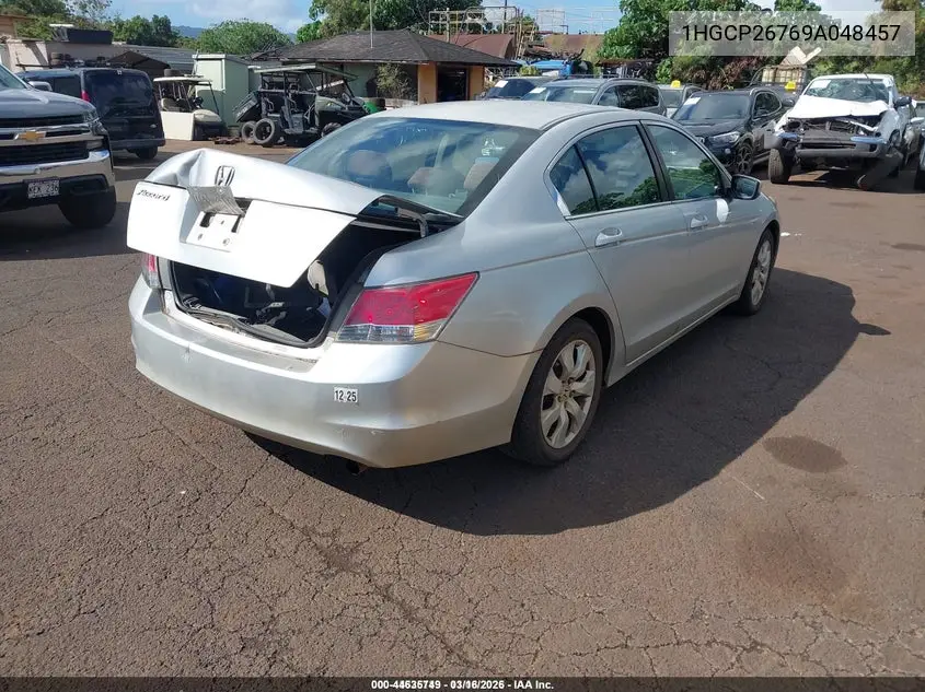 1HGCP26769A048457 2009 Honda Accord 2.4 Ex