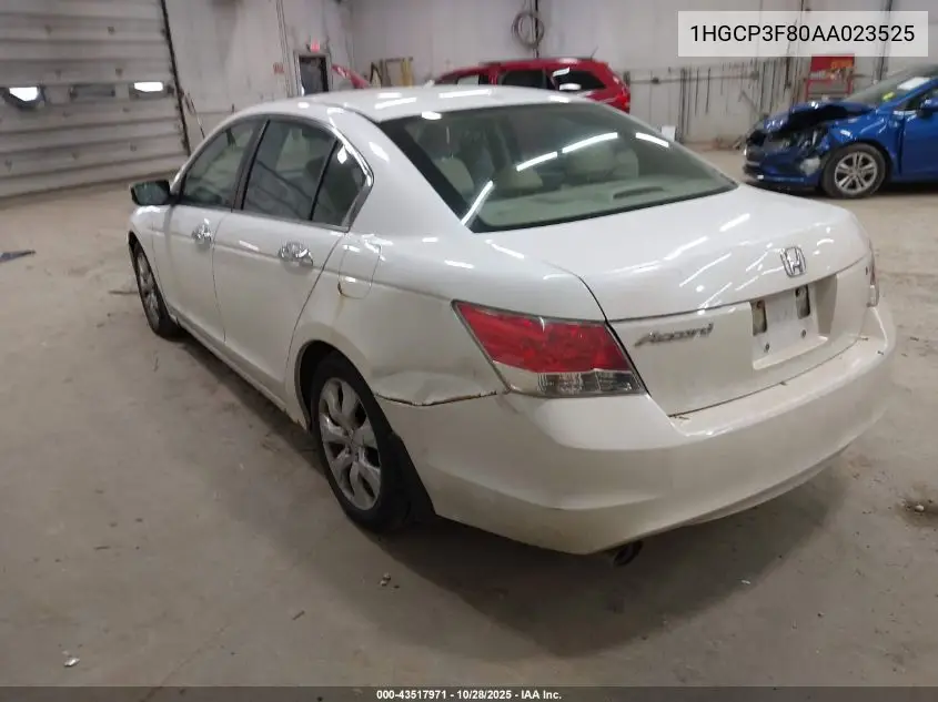 1HGCP3F80AA023525 2010 Honda Accord 3.5 Ex-L