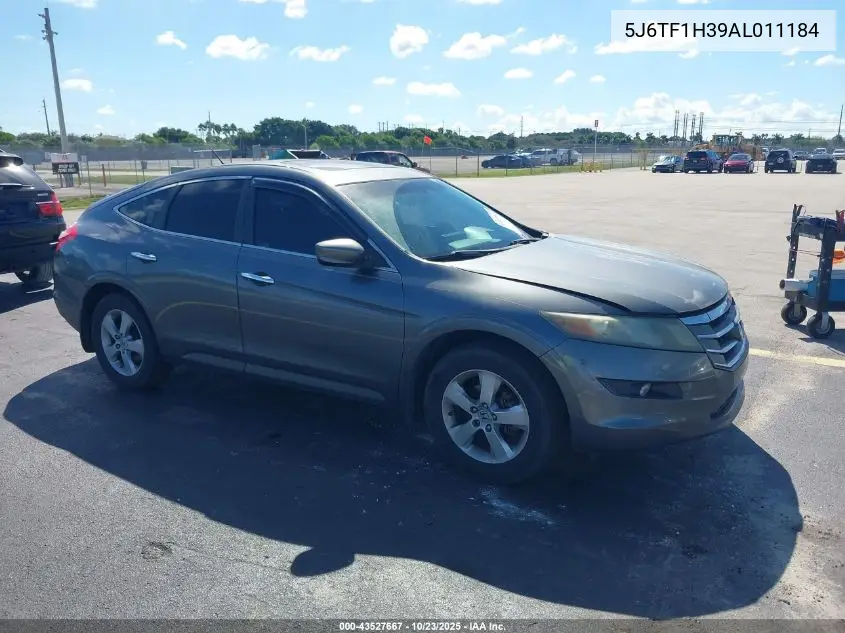 5J6TF1H39AL011184 2010 Honda Accord Crosstour Ex