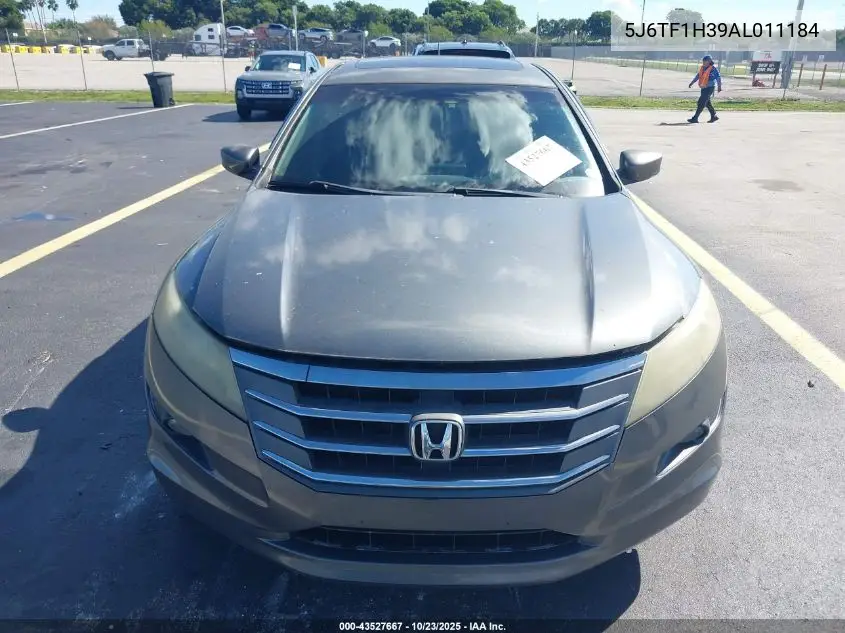 5J6TF1H39AL011184 2010 Honda Accord Crosstour Ex
