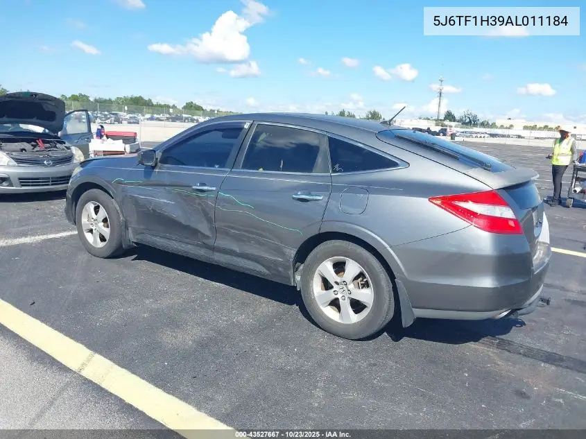 5J6TF1H39AL011184 2010 Honda Accord Crosstour Ex