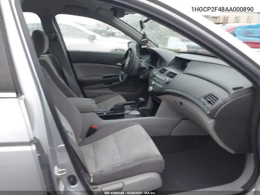 1HGCP2F48AA000890 2010 Honda Accord 2.4 Lx-P