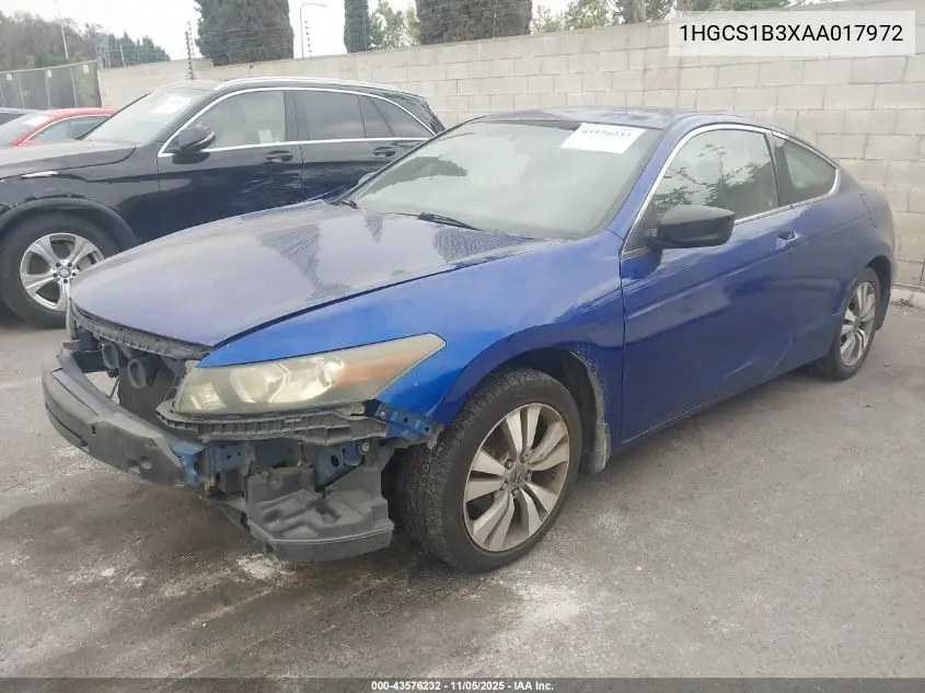 1HGCS1B3XAA017972 2010 Honda Accord 2.4 Lx-S