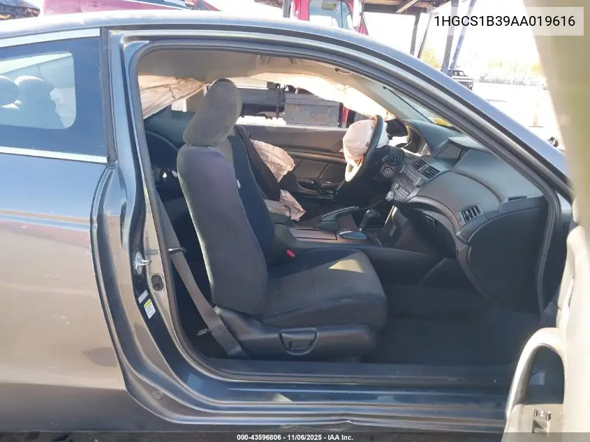 1HGCS1B39AA019616 2010 Honda Accord 2.4 Lx-S