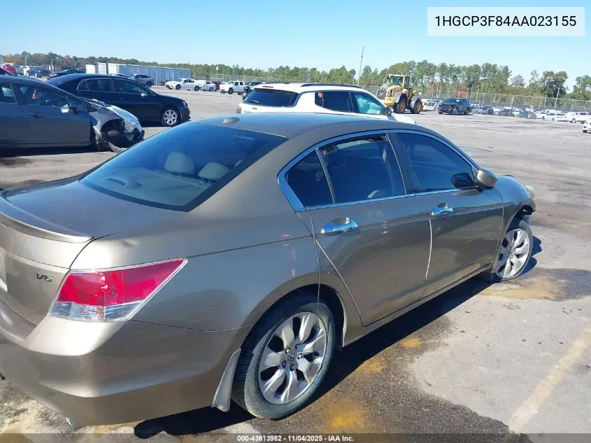 1HGCP3F84AA023155 2010 Honda Accord 3.5 Ex-L