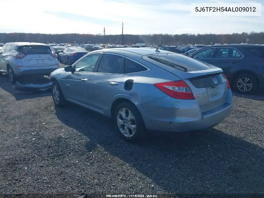 5J6TF2H54AL009012 2010 Honda Accord Crosstour Ex-L