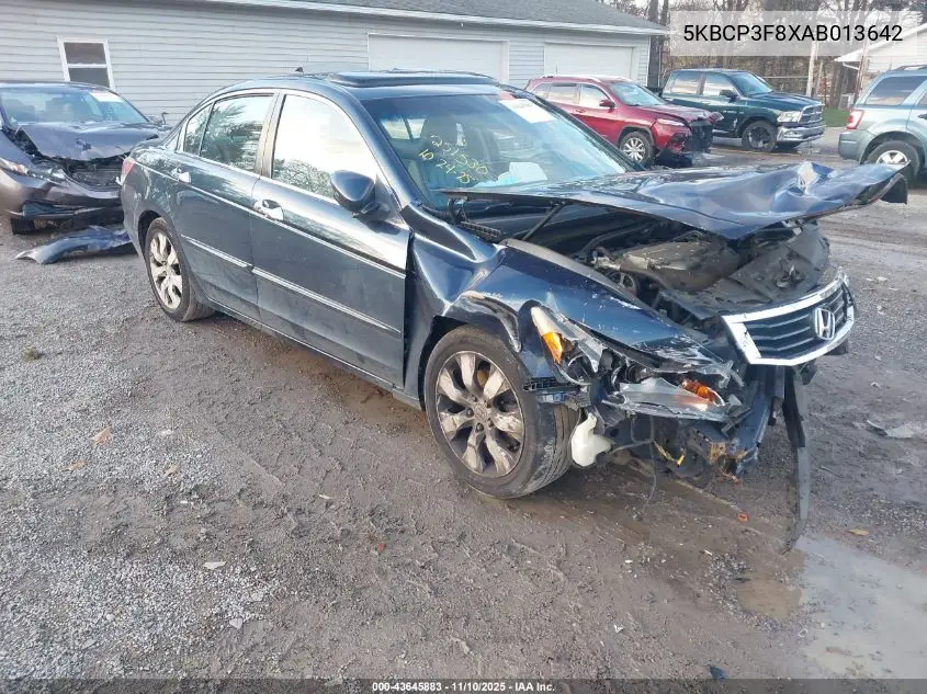 5KBCP3F8XAB013642 2010 Honda Accord 3.5 Ex-L