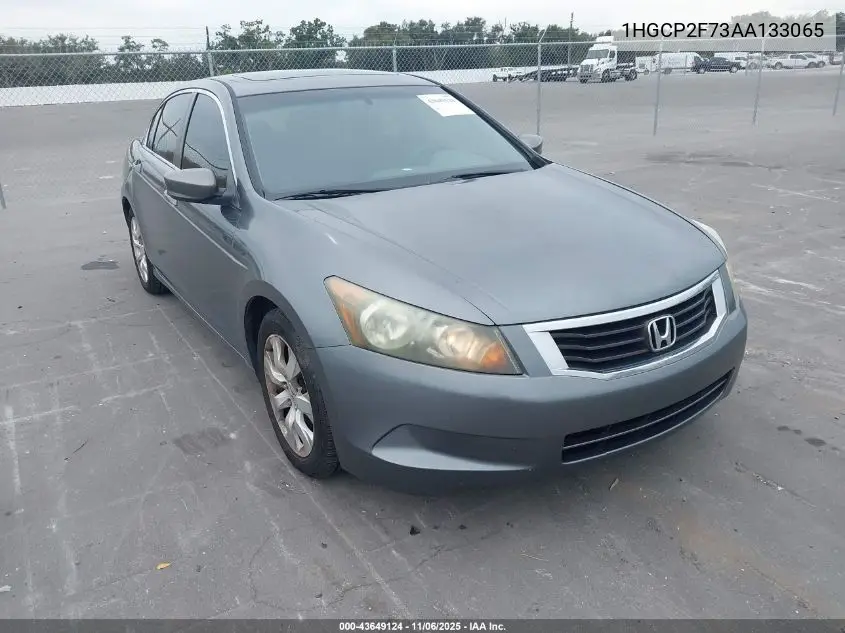 1HGCP2F73AA133065 2010 Honda Accord 2.4 Ex