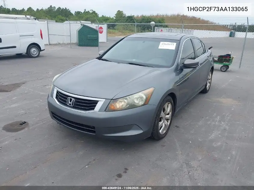 1HGCP2F73AA133065 2010 Honda Accord 2.4 Ex