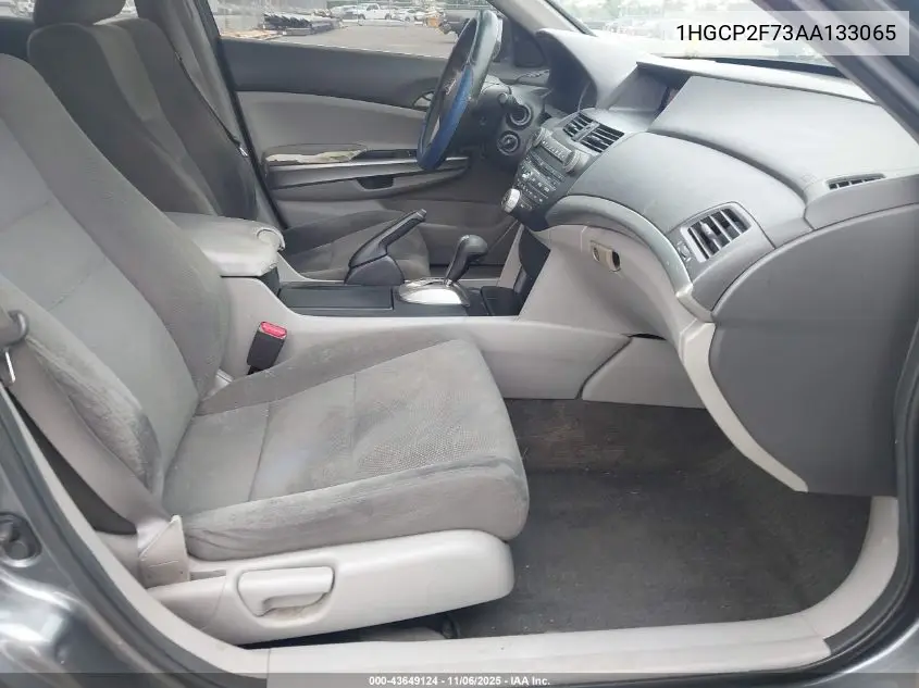1HGCP2F73AA133065 2010 Honda Accord 2.4 Ex