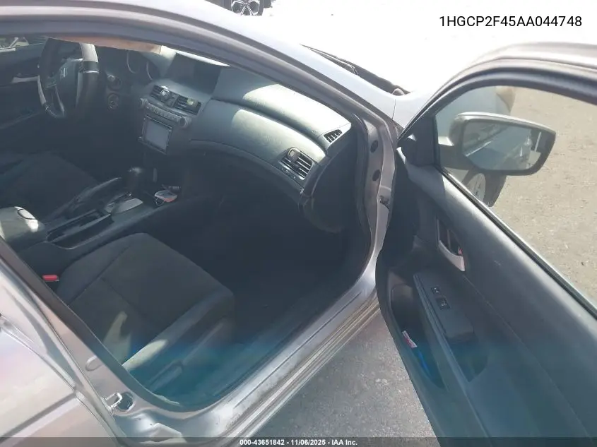 1HGCP2F45AA044748 2010 Honda Accord 2.4 Lx-P