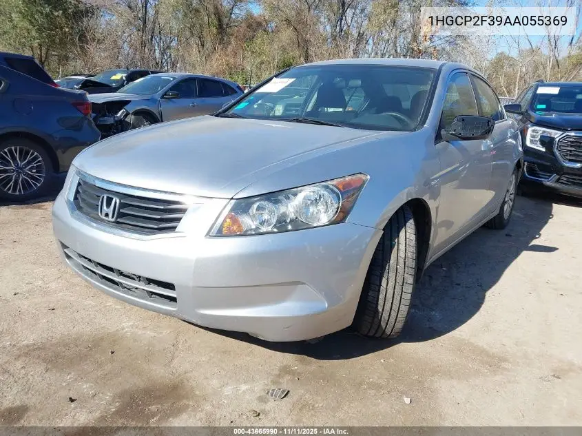 1HGCP2F39AA055369 2010 Honda Accord 2.4 Lx