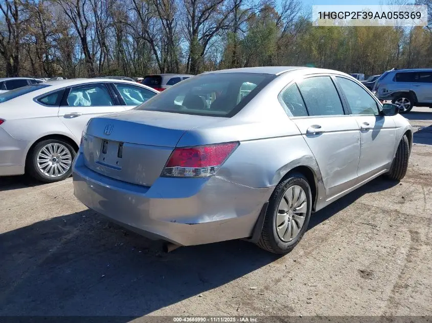 1HGCP2F39AA055369 2010 Honda Accord 2.4 Lx