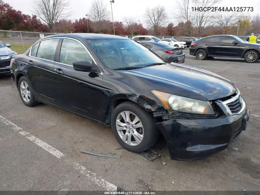 1HGCP2F44AA125773 2010 Honda Accord 2.4 Lx-P