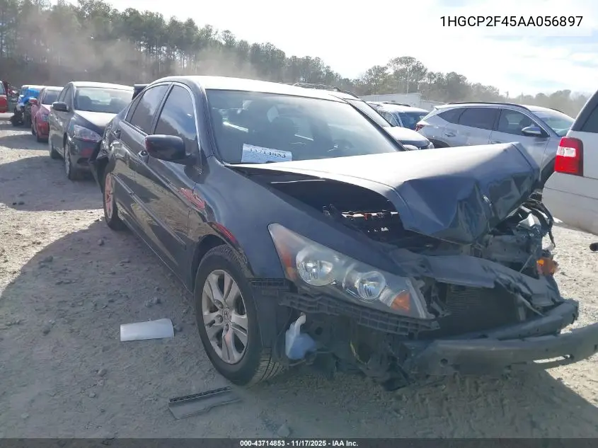 1HGCP2F45AA056897 2010 Honda Accord 2.4 Lx-P