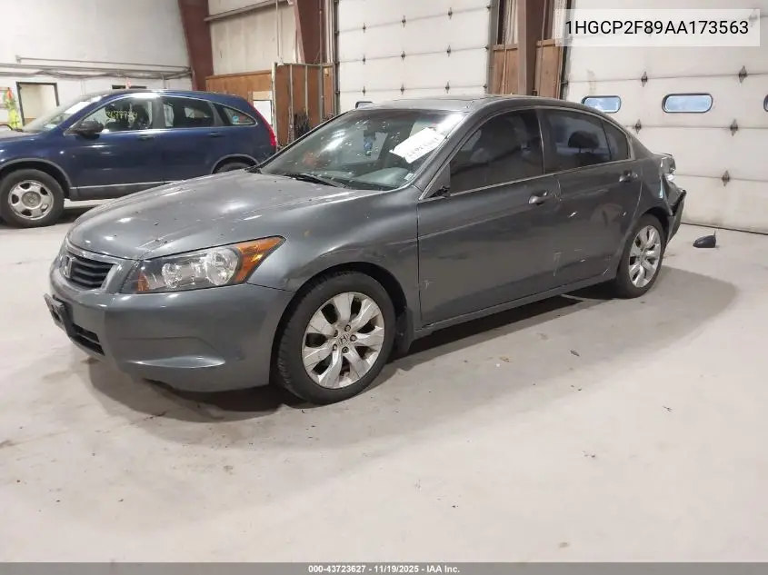 1HGCP2F89AA173563 2010 Honda Accord 2.4 Ex-L