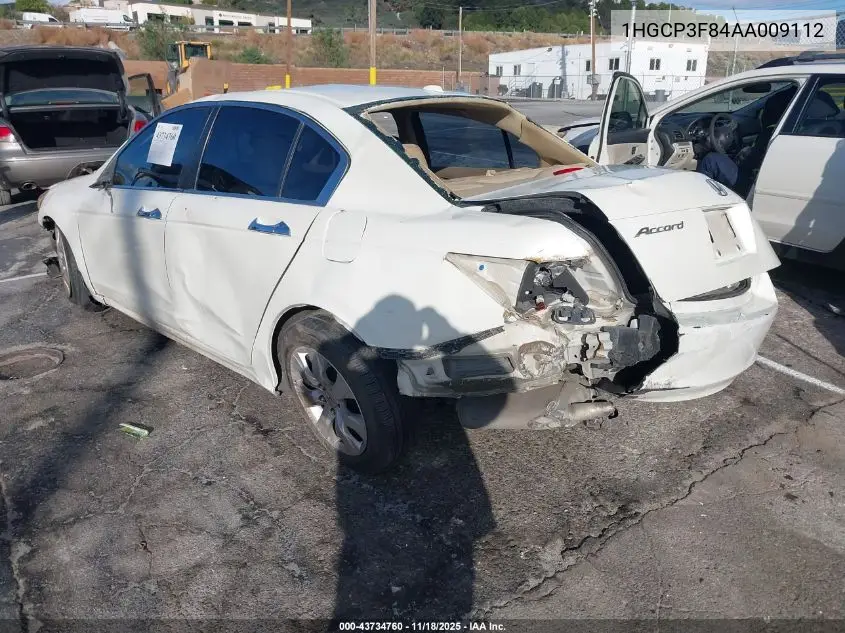 1HGCP3F84AA009112 2010 Honda Accord 3.5 Ex-L