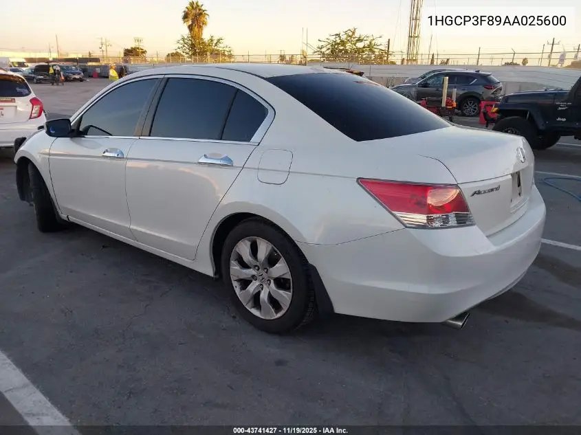 1HGCP3F89AA025600 2010 Honda Accord 3.5 Ex-L