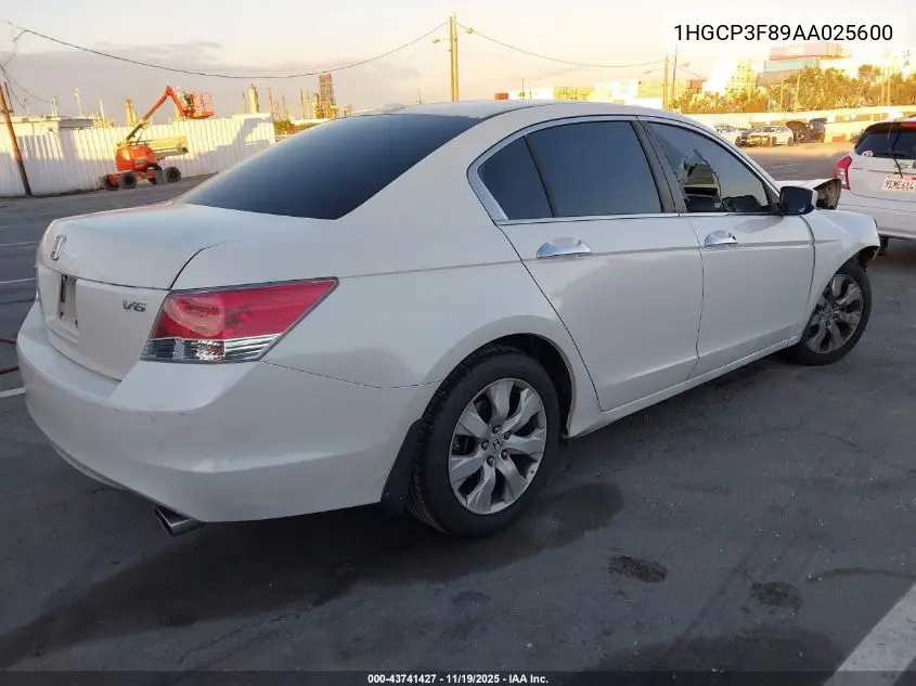 1HGCP3F89AA025600 2010 Honda Accord 3.5 Ex-L