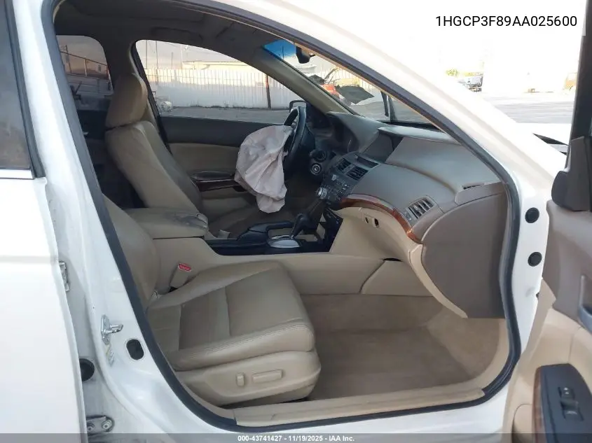 1HGCP3F89AA025600 2010 Honda Accord 3.5 Ex-L