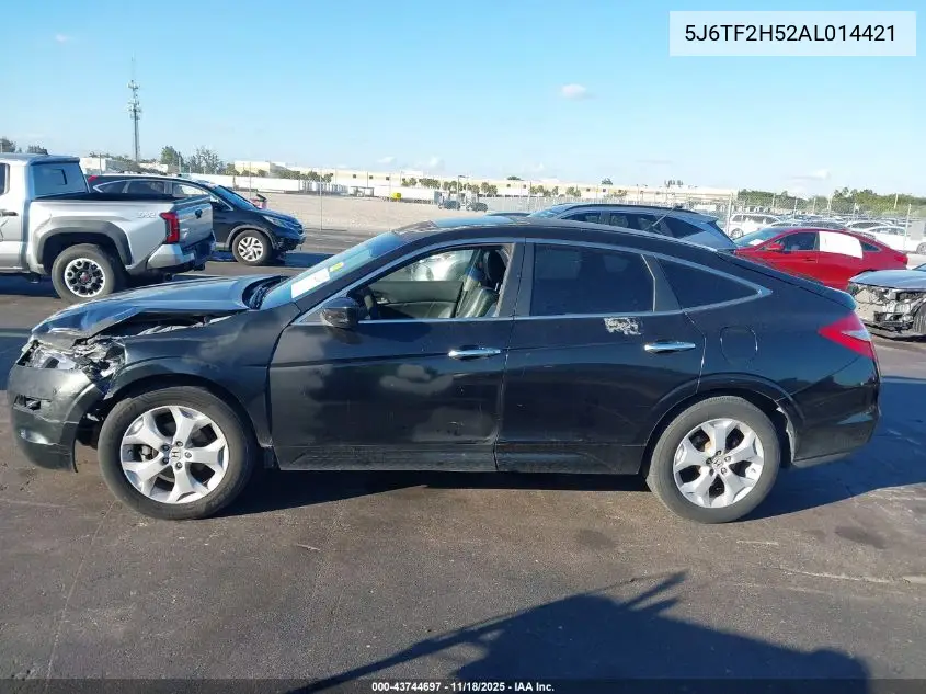 5J6TF2H52AL014421 2010 Honda Accord Crosstour Ex-L