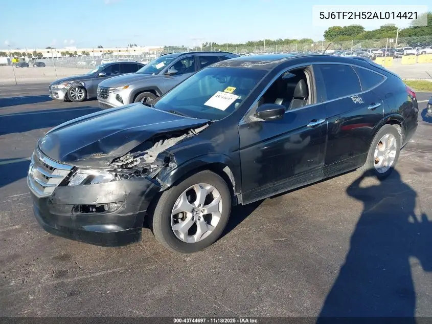 5J6TF2H52AL014421 2010 Honda Accord Crosstour Ex-L