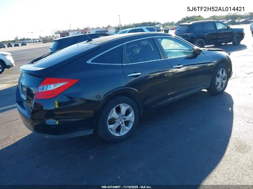 5J6TF2H52AL014421 2010 Honda Accord Crosstour Ex-L