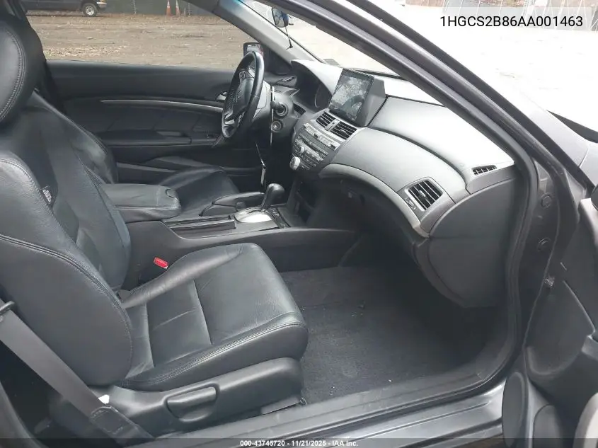 1HGCS2B86AA001463 2010 Honda Accord 3.5 Ex-L