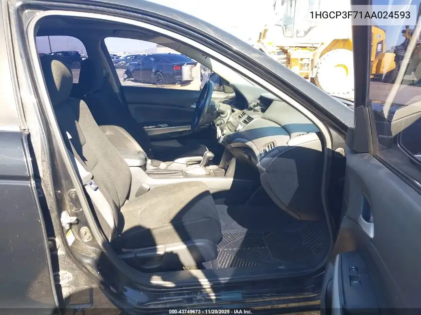 1HGCP3F71AA024593 2010 Honda Accord 3.5 Ex