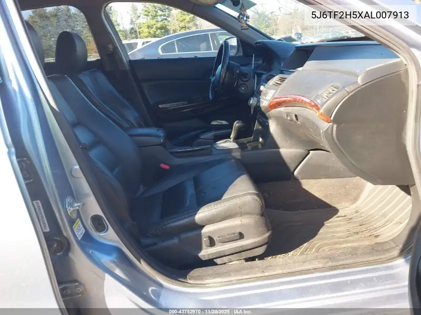 5J6TF2H5XAL007913 2010 Honda Accord Crosstour Ex-L