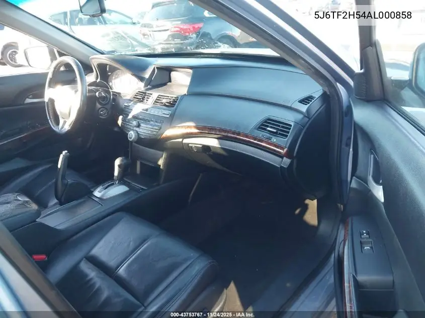 5J6TF2H54AL000858 2010 Honda Accord Crosstour Ex-L