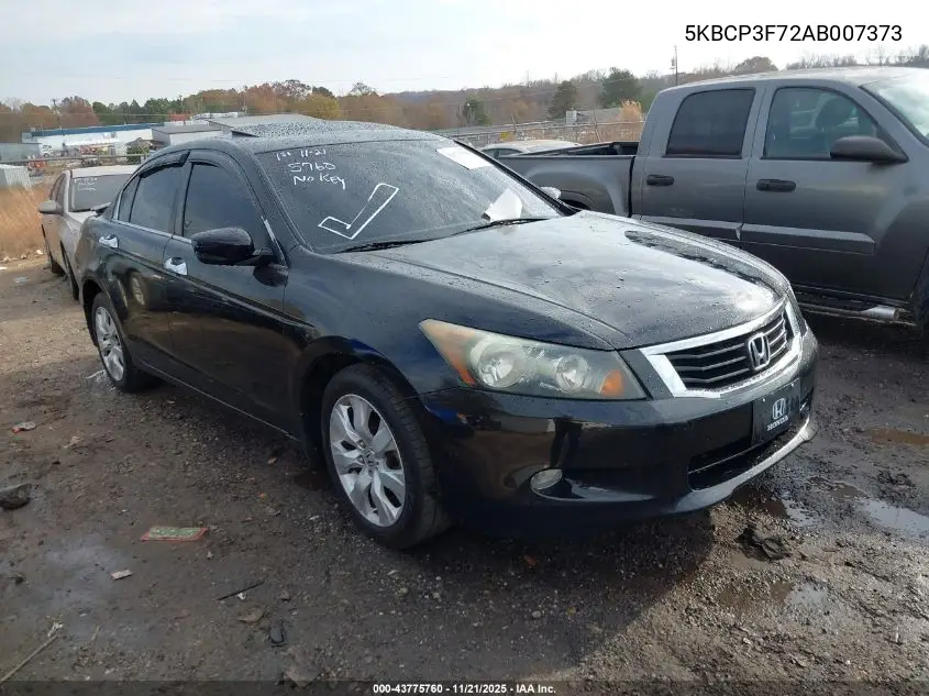 5KBCP3F72AB007373 2010 Honda Accord 3.5 Ex