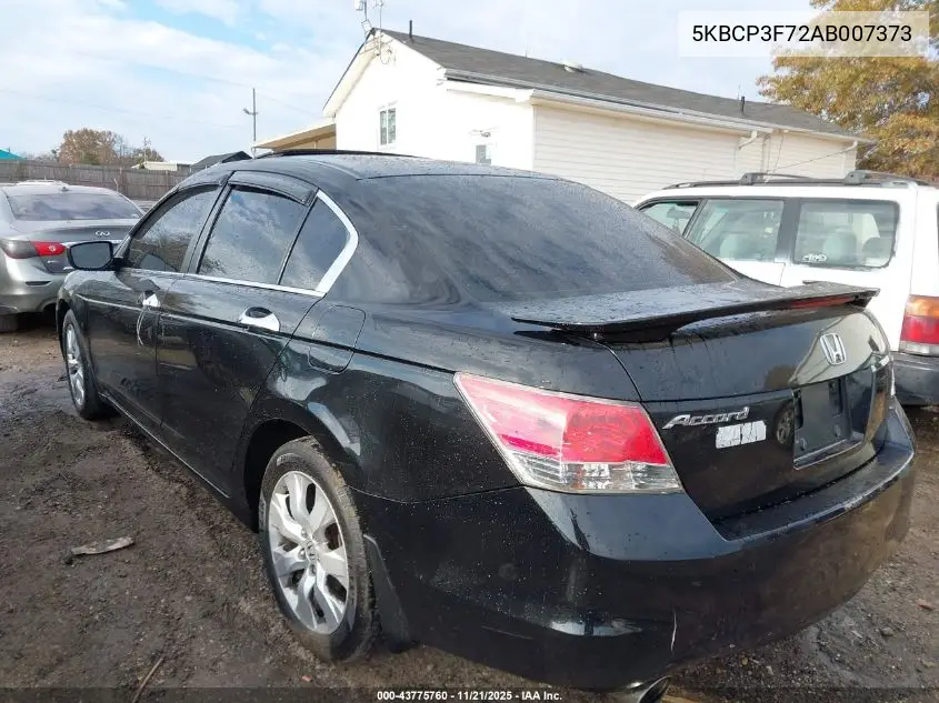 5KBCP3F72AB007373 2010 Honda Accord 3.5 Ex